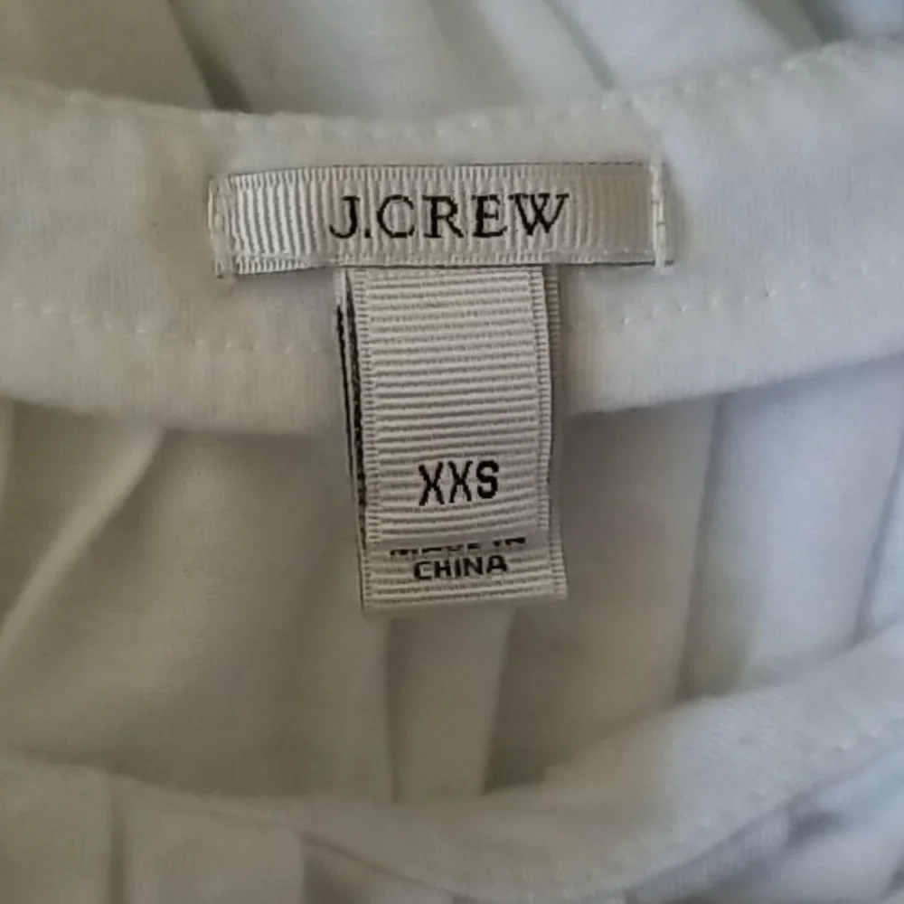 J. Crew Accordian Pleat color block top, sz XXS